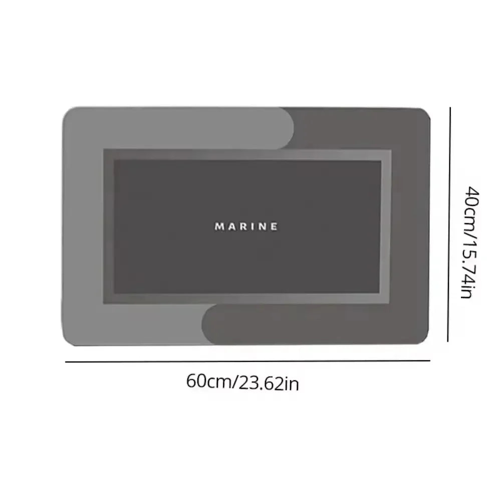 Super Absorbent & Non-Slip Bathroom Floor Mat