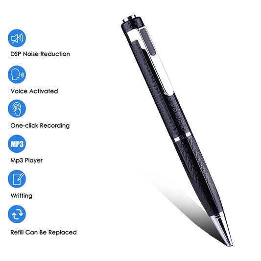 Digital Voice Recorder Pen With Professional Audio Sound Recording Dictaphone