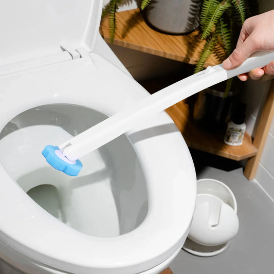 Disposable Toilet Brush Kit